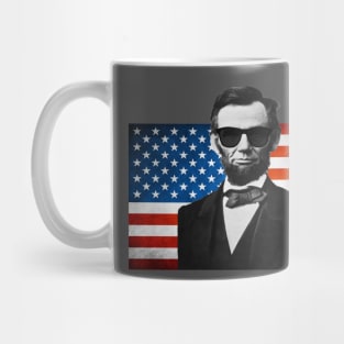 Abroham Lincoln Independence Day Shirt Mug